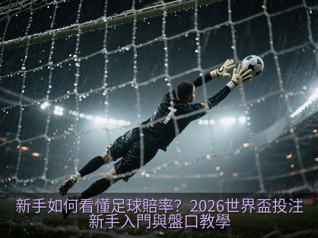 新手如何看懂足球賠率？2026世界盃投注新手入門與盤口教學